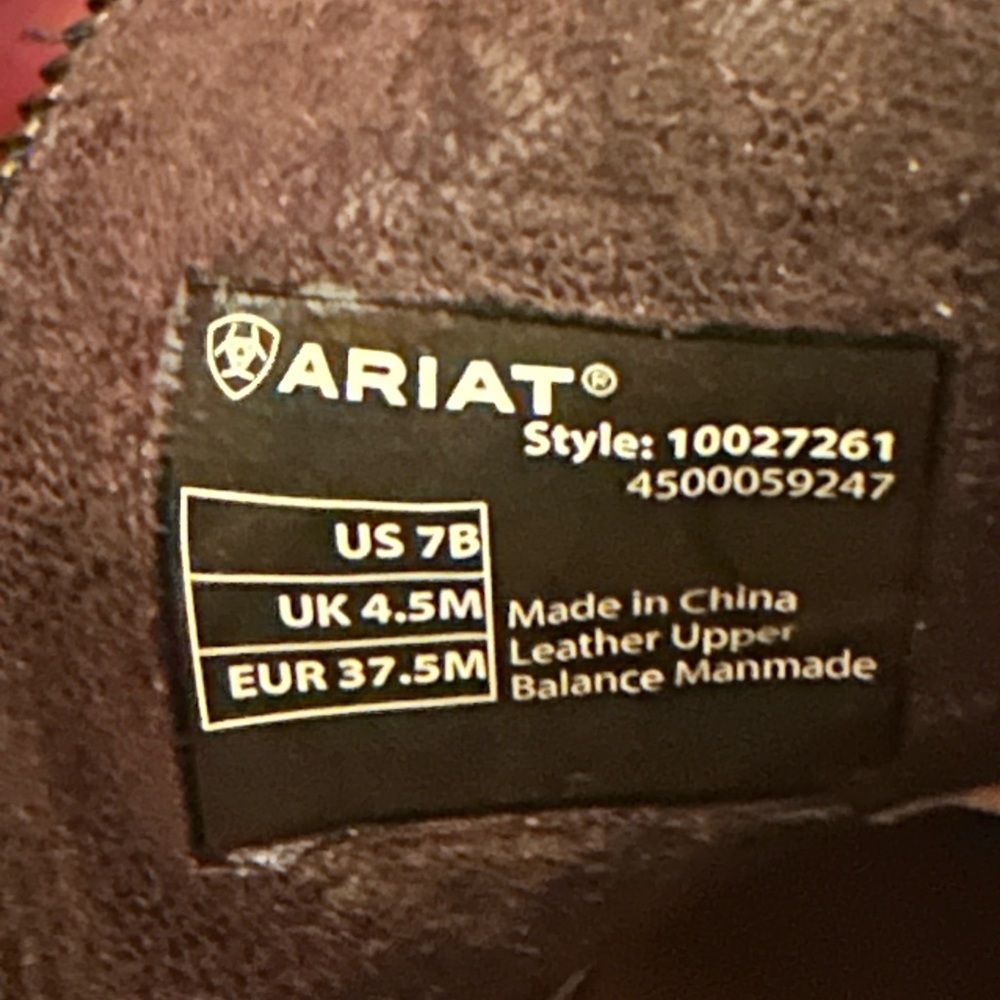 Green Ariat Cowboy Boots - Picture 6 of 6